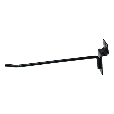 Ganchos P/painel Canaletado 4,76mm 15 Cm Preto - 100 Peças