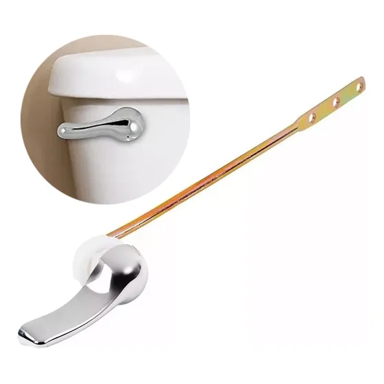 Palanca Manilla Cromada Para Estanque Wc Baño Accionamiento