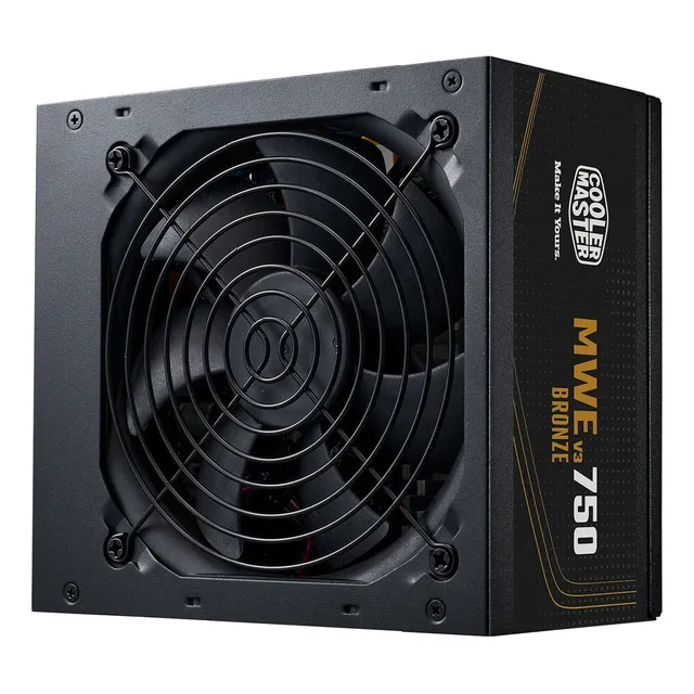 Fuente De Poder Cooler Master Mwe 750 Bronze V3 80 Plus Negr Negro