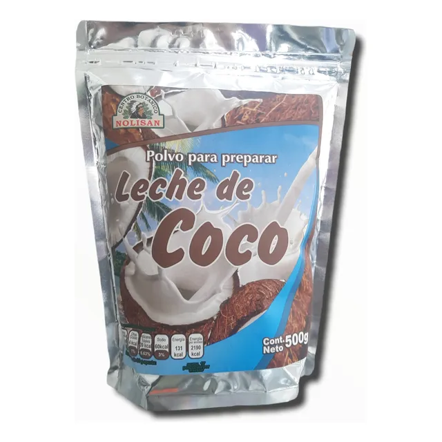 Polvo Para Preparar Leche De Coco 500 G Nolisan