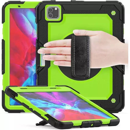 Funda Uso Rudo + Correa Para iPad Pro 12.9 2020 4ta Generaci