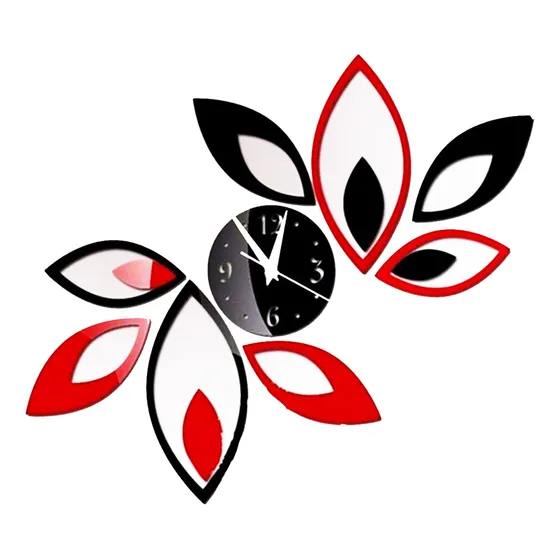 Reloj Moderno Decorativos De Pared  Autoadhesivo Lujoso!!