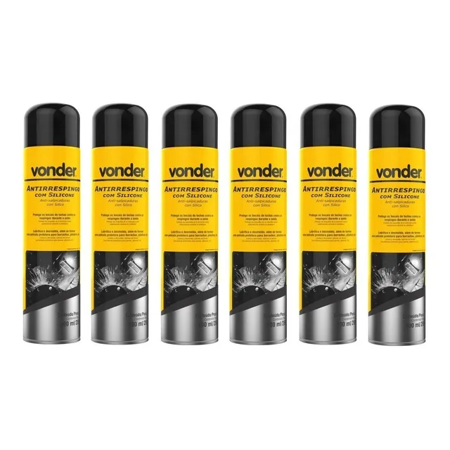 06 Antirrespingo Spray 280 G / 400 Ml, Com Silicone, Vonder