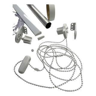 Kit Com Tubo, Base E Peças Persiana Rolo 90cm Kit Com Tubo, Base E Peças Persiana Rolo 90cm