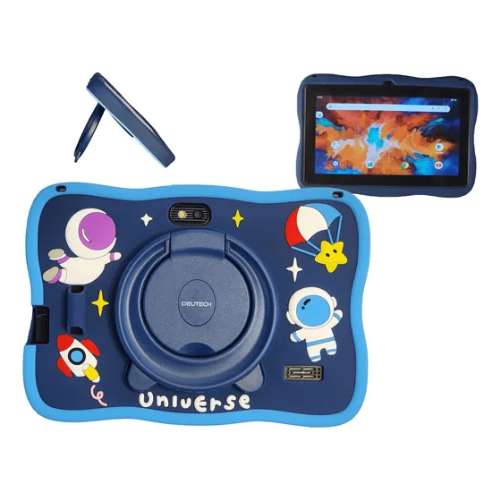Tablet Niños Deutech Astronaut 32gb 2gb + Funda Anti Golpes
