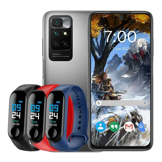 Celular Xiaomi Redmi 10 4 Ram 64 50 Mpx + Regalo Dimm