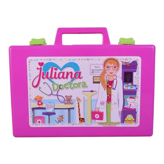 Valija Juliana Doctora Grande Con Accesorios D013