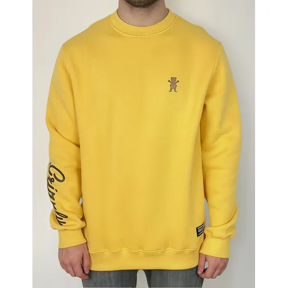 Moletom Grizzly Mini Bear Script Crewneck