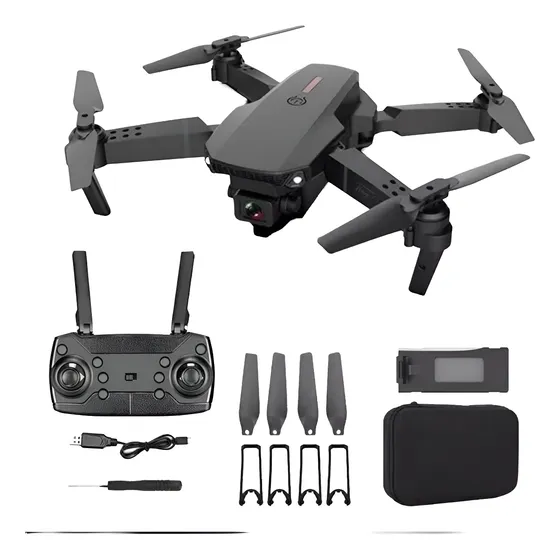 E88 Drone Camera 4k Hd Negro