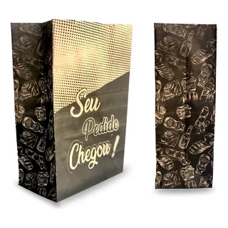 Saco Kraft Para Delivery S/ Alça Tam G 24x15x32 C/ 100un Saco Kraft Para Delivery S/ Alça Tam G 24x15x32 C/ 100un