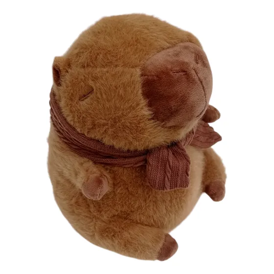 Peluche Capibara Carpincho Con Bufanda Hermoso! Últimos!