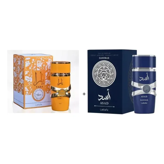 Pack Asad Zanzibar 100ml + Yara Tous 100ml