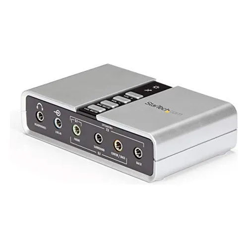 Tarjeta De Sonido Startech Usb Audio Digital -plateado