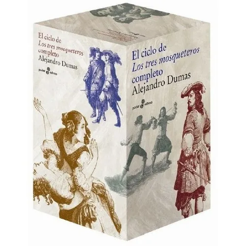 Ciclo De Los Tres Mosqueteros Completo, El, De Alexandre Dumas. Editorial Edhasa En Español
