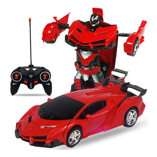 Robot Transform Car Robot Con Mando A Distancia Y Con Rotaci Robot Transform Car Robot Con Mando A Distancia Y Con Rotaci