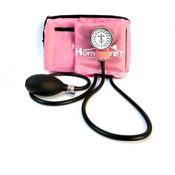 Baumanómetro Aneroide Homecare Maquinaria Japonesa 1000 Color Rosa