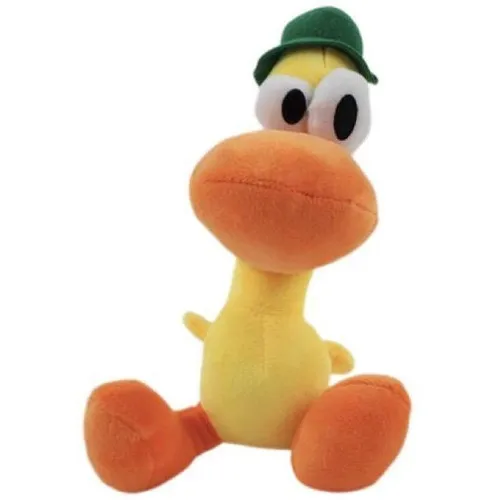 Peluche De Pato Pocoyó De Plush Gang Do, 22 Cm, Pocoyó Elly Pato Lolla Manú Presenta Pato Pocoyó
