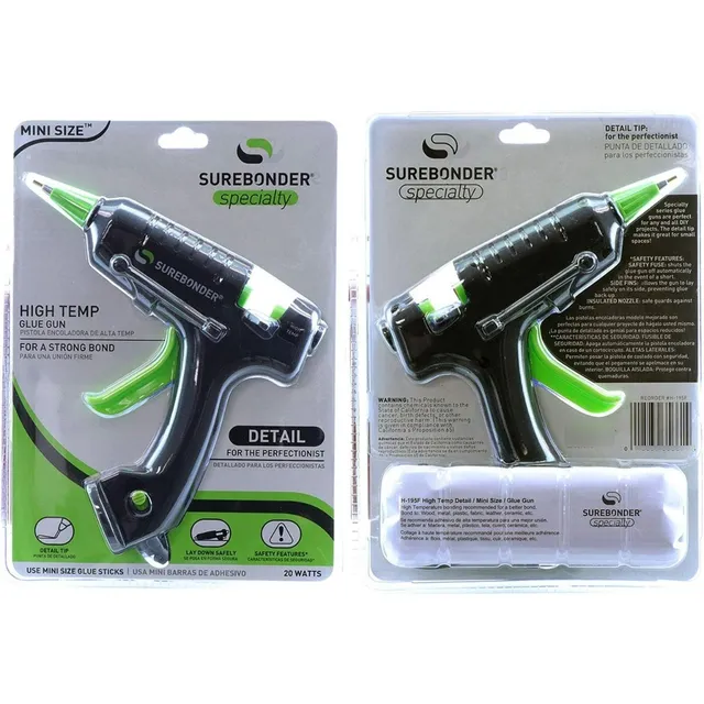 Pistola Silicon Surebonder H-195   Precisión Punta Fina