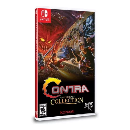 Contra Anniversary Collection Switch Limited ejecuta Midia Fisic