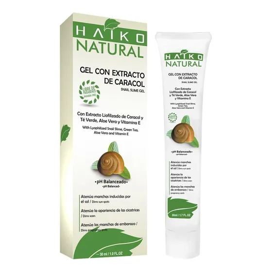 Gel Con Extracto De Caracol X 30 Ml Haiko Natural