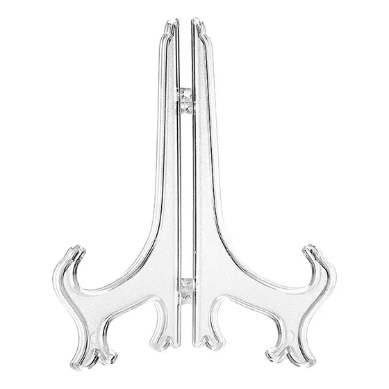 Soporte Plastico Decorativo Transparente