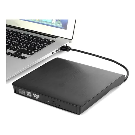 Quemador De Cd/dvd Portátil Externo Con Usb 3.0