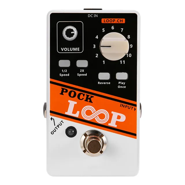 Th1 Pedal De Efectos Pock Loop Looper De 11 Loopers Con Un