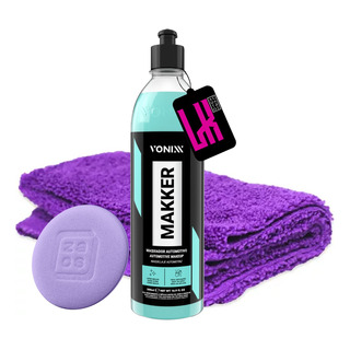 Kit Vonixx Makker Aplicador Microfibra 40x40 Zacs Maquiador Kit Vonixx Makker Aplicador Microfibra 40x40 Zacs Maquiador