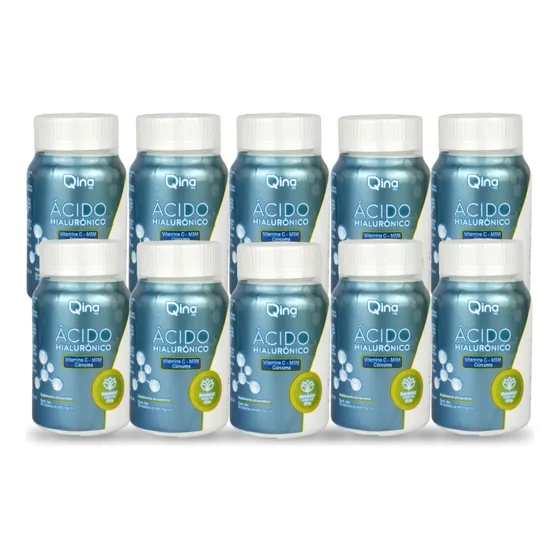 10 Acido Hialuronico Qina Ntl 30 Comprimidos Rmflex