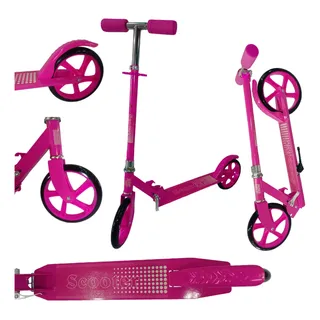 Patinete Scooter Branco Preto Para Jovens, Adultos 7233 Patinete Scooter Branco Preto Para Jovens, Adultos 7233
