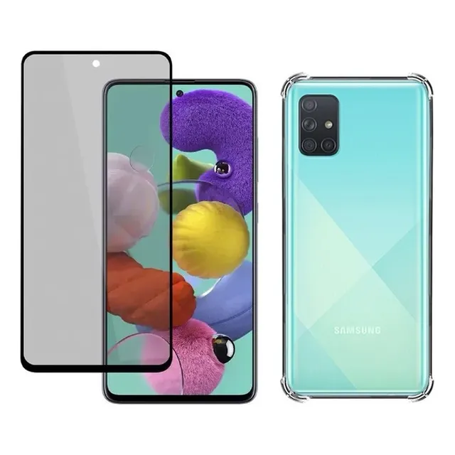 Kit Capa Case Para Galaxy S10 Lite + Pelicula Privacidade