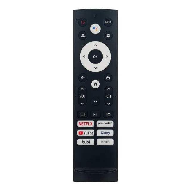 Control Generico Para Televisor Tv Hisense 4k Uhd 4k Smart Tv No Voz Erf3w90h