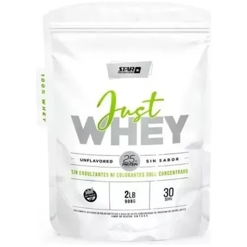 Just Whey Protein Star Nutrition 908g Doypack X 3 Unidades