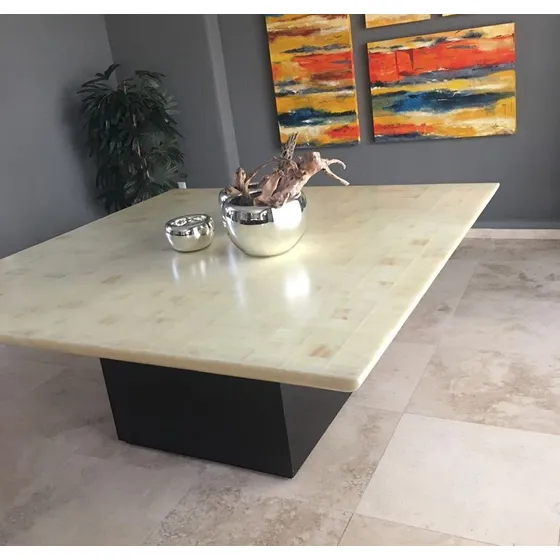 Mesa De Comedor Cuadrado De 1.80m Para 8 - 10 Personas
