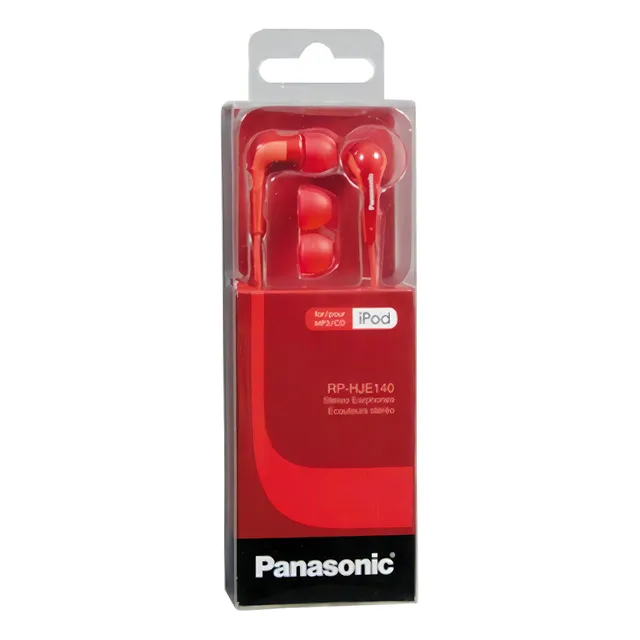 Audífonos Panasonic Alámbricos Manos Libres Rp-hje140e-r