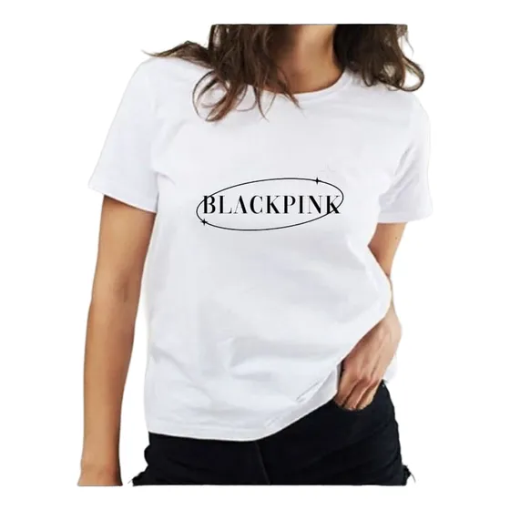 Franela 100% Algodón, Estampado Blackpink K-pop  S M L