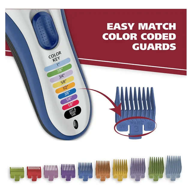 Máquina Para Cortar Pelo De Wahl Color Pro, Recargable, Inal