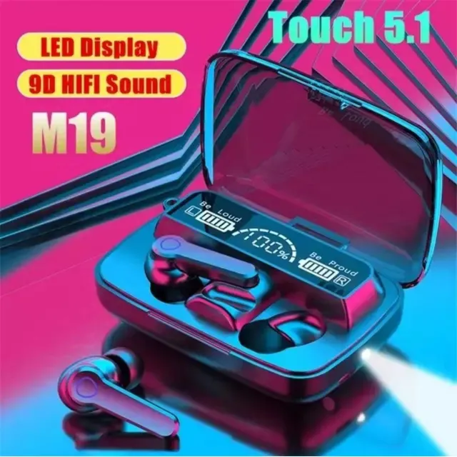Audífonos Inalámbricos M19 Bluetooth 5.1 , Los Más Nuevos