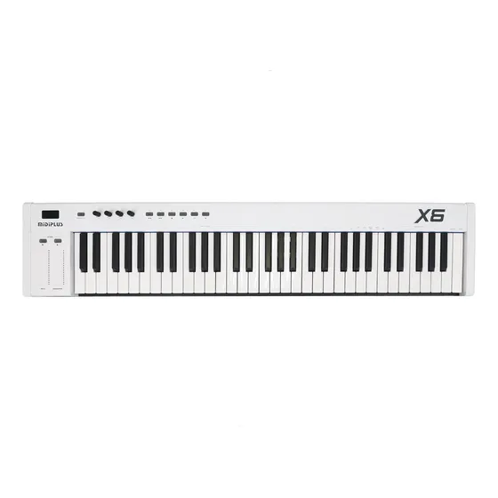 Amw Pro61 V2 Teclado Controlador Midi Usb 61 Teclas Semi Pes