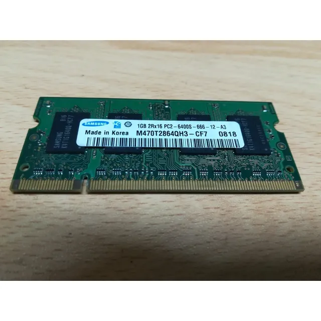 Memoria Ram Samsung 1gb Ddr2 2rx16 Pc2-6400s-666-12-a3