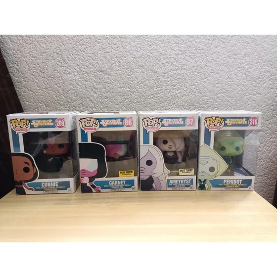 Steven Universe Garnet Amatista Peridot Connie Funko Pop