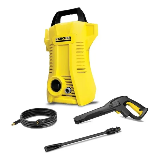 Hidrolavadora eléctrica Kärcher Home & Garden K2 Basic de 1.2kW con 110bar de presión máxima