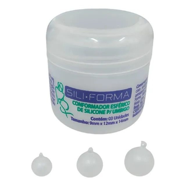 Órteses Umbigo Pós-cirúrgico Abdominoplastia 9, 12 E 14 Mm 