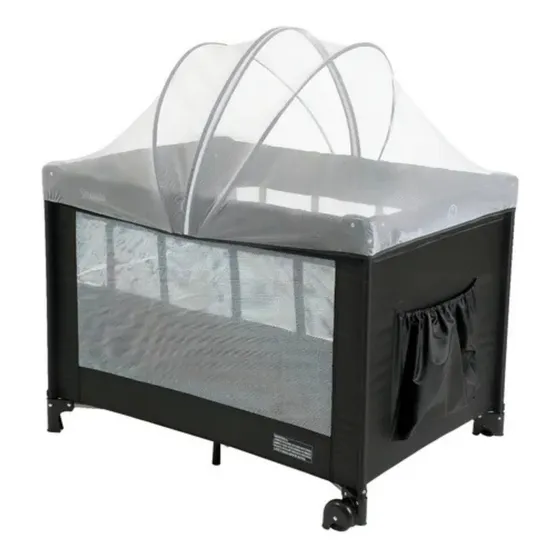 Practi Cuna Portatil Con Mosquitero Burigotto Serenata Lcm