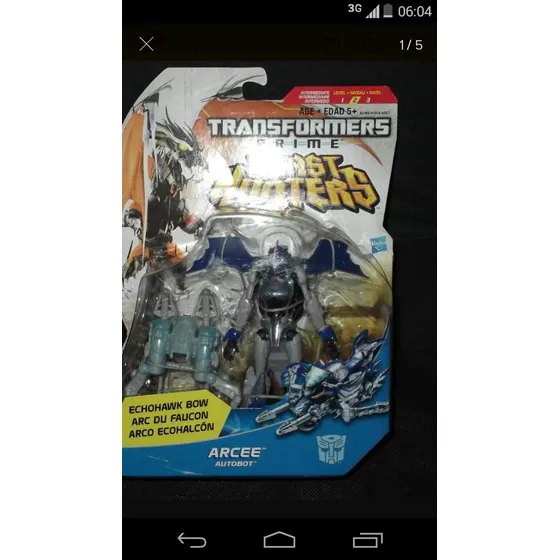 Arcee-transformers Beast Hunters Hasbro
