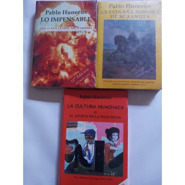 Extraña Historia/lo Impensable/cultura .huachaca.pack 3 Obr