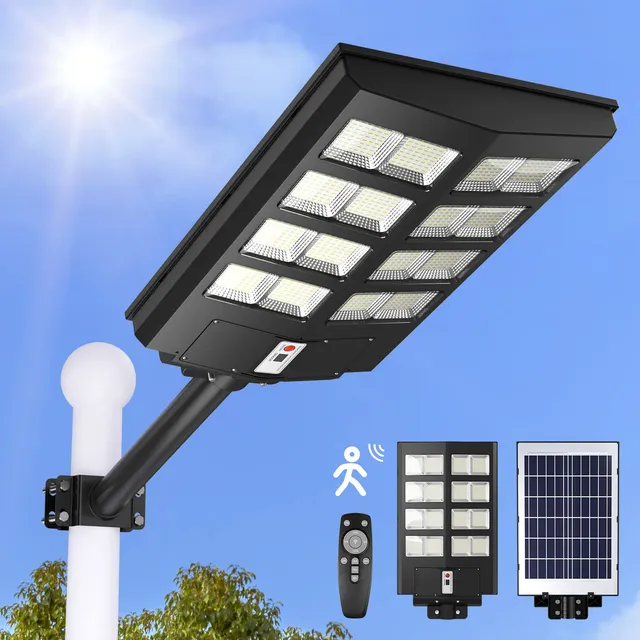 Luz Solar Calle Para Exterior Impermeable Lm Alimentada