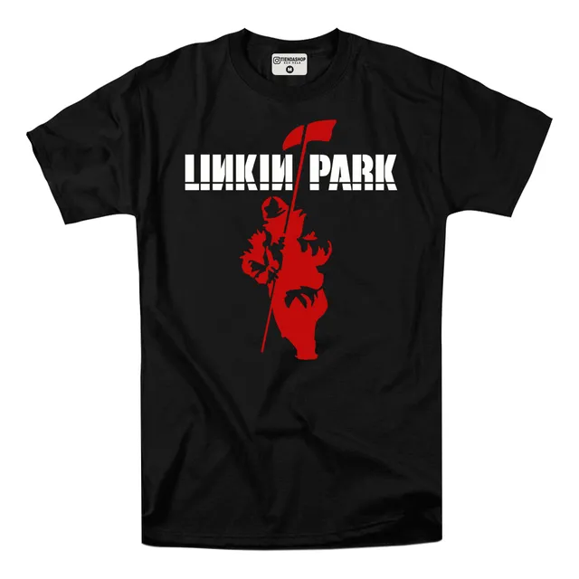 Franela Linkin Park Banda De Rock Manga Corta De Algodón