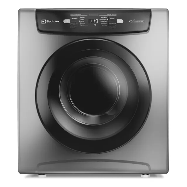 Secadora De Ropa De Pared Y Piso Electrolux 7kg Gris Premium