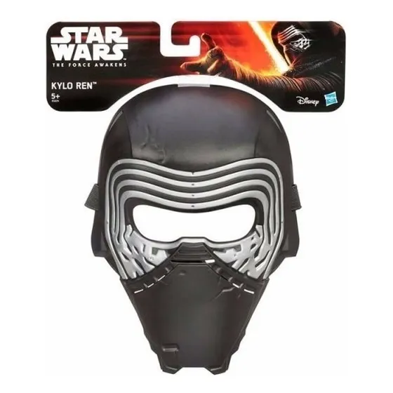 Mascara Star Wars Kylo Ren Licencia B3223 Hasbro Color Negro